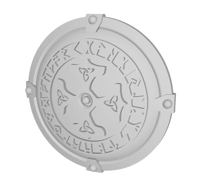 Hammer Runes - Round Terminator Shields