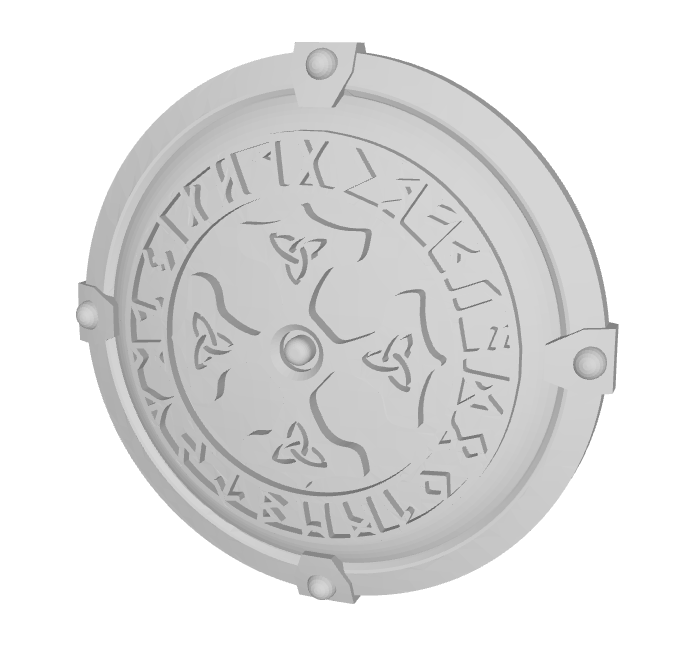 Hammer Runes - Round Terminator Shields