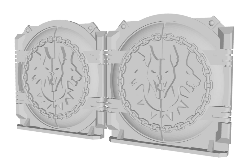 Hounds of Tartarus : Mark-1 APC Round Doors