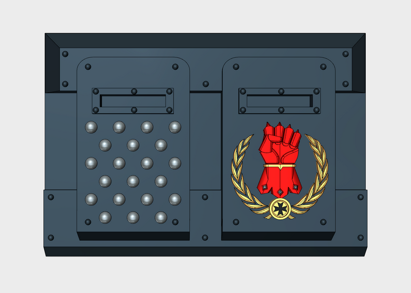 Kings Fist : Mark-2 APC Studded Frontplate
