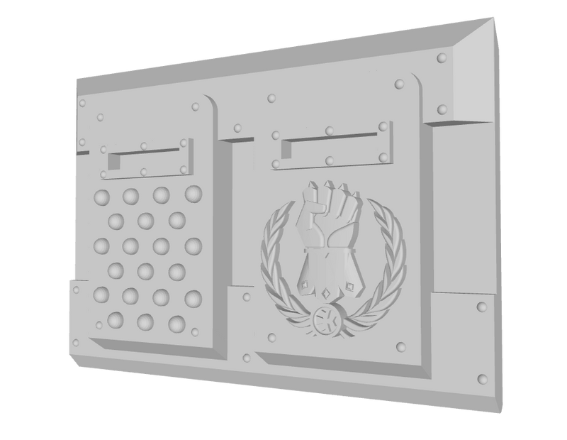 Kings Fist : Mark-2 APC Studded Frontplate
