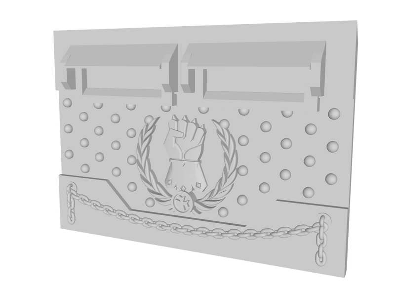 Grand Kings Fist : Studded APC Frontplate