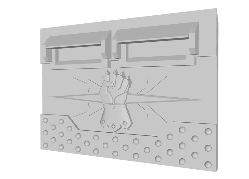 Kings Fist : Standard APC Frontplate
