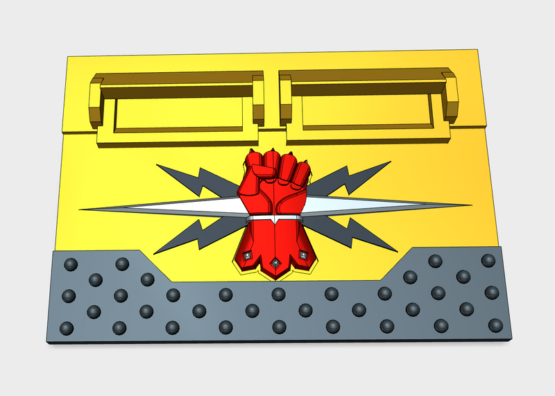 Kings Fist : Standard APC Frontplate