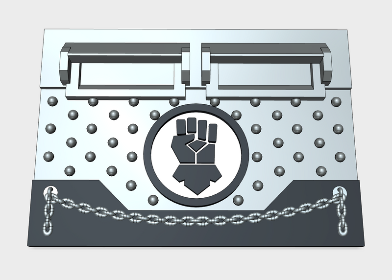 Kings Fist : Studded APC Frontplate