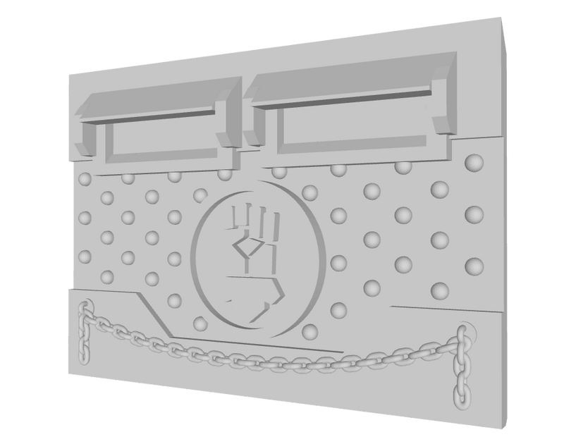 Kings Fist : Studded APC Frontplate