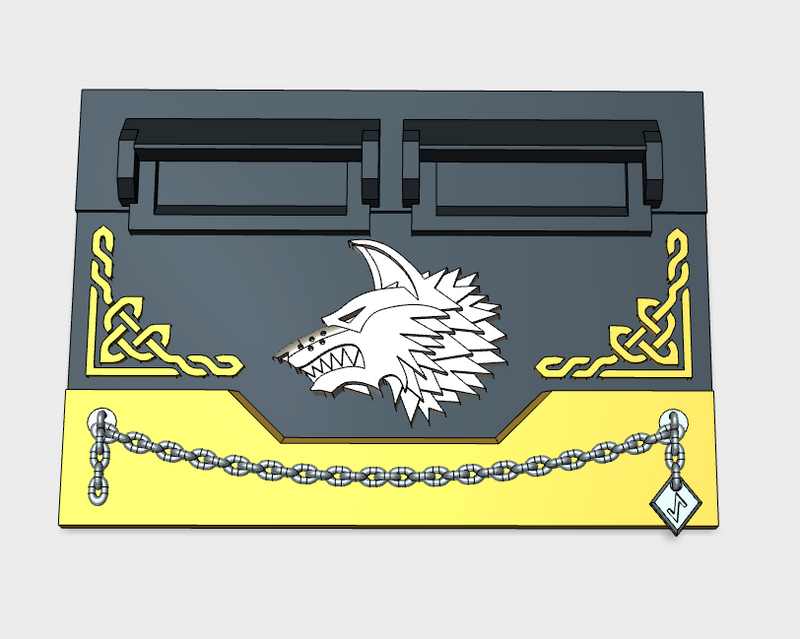 Shaggy Wolf : Standard APC Frontplate
