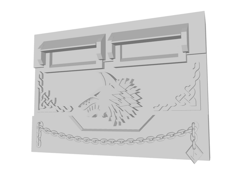 Shaggy Wolf : Standard APC Frontplate