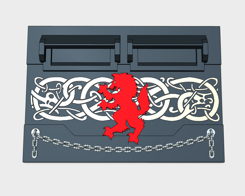 Wolf Rampant : Standard APC Frontplate