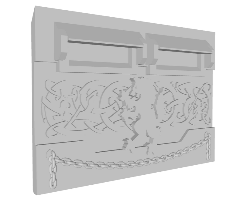 Wolf Rampant : Standard APC Frontplate