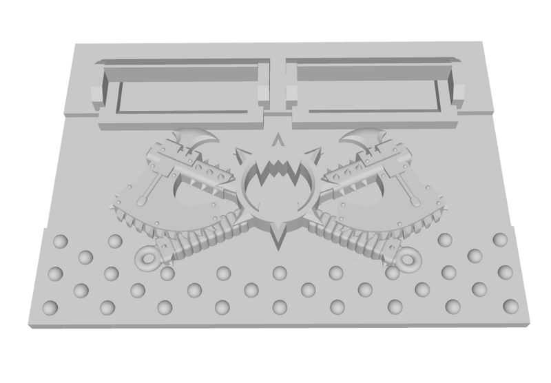 Wrecker Axes : Standard APC Frontplate