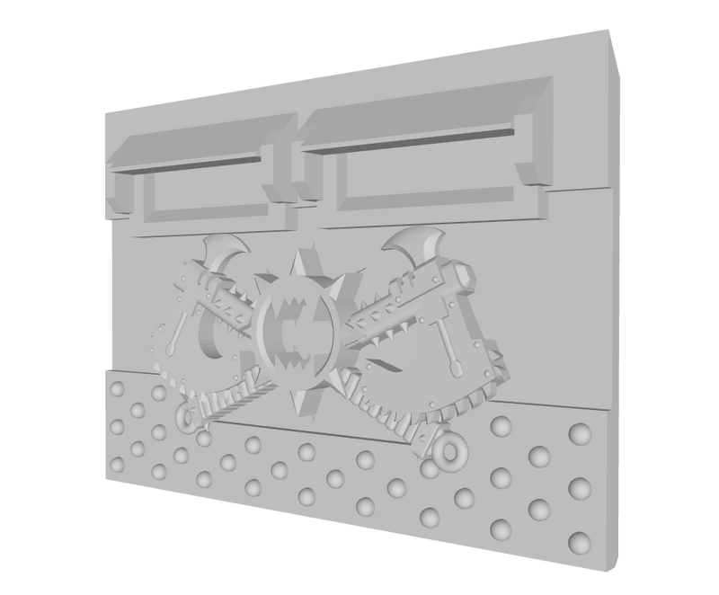 Wrecker Axes : Standard APC Frontplate