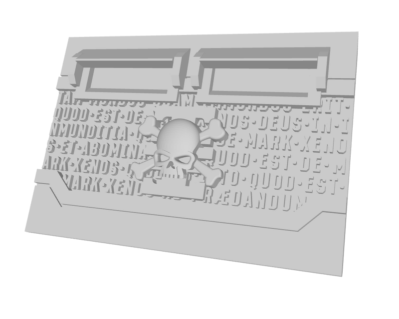 Xenos Hunters : Standard APC Frontplate 1