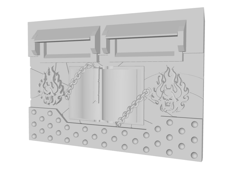 Burning Demon Book : Standard APC Frontplate