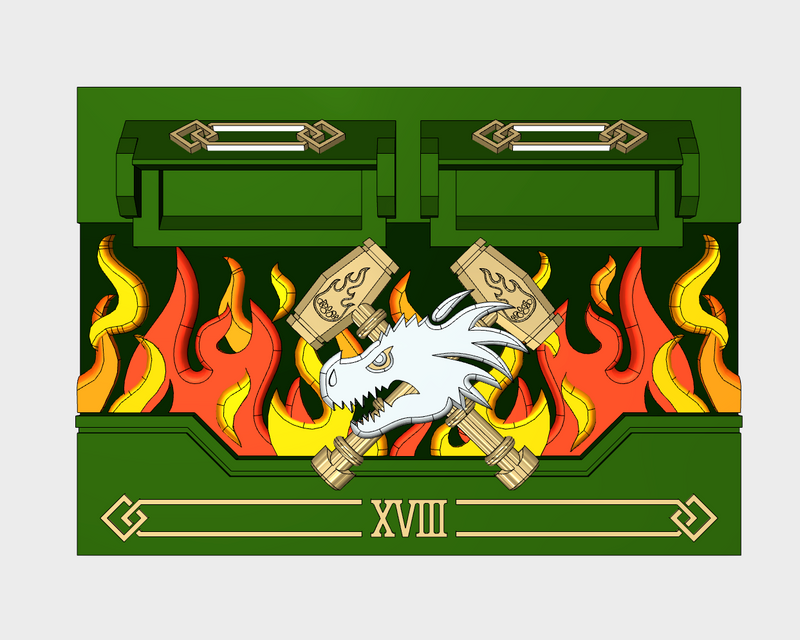 Dragonfire Hammers : Standard APC Frontplate