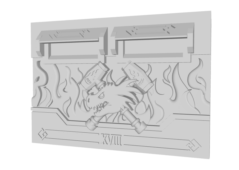 Dragonfire Hammers : Standard APC Frontplate