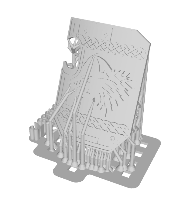 Shaggy Wolf - Terminator Wall Shields