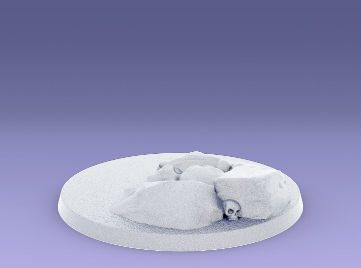 Left-foot Tactical Rocks 2 : 60mm Round Bases