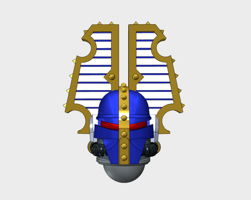 10x Sorcerer Legion - Teutonic Helmets