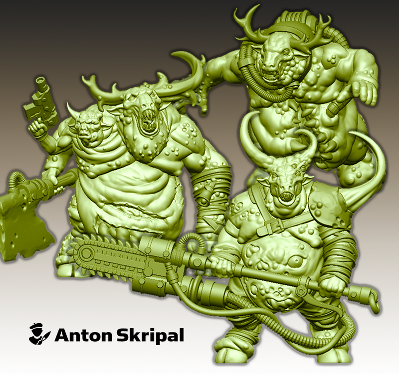 Plague-Herd: Tormenotaurs