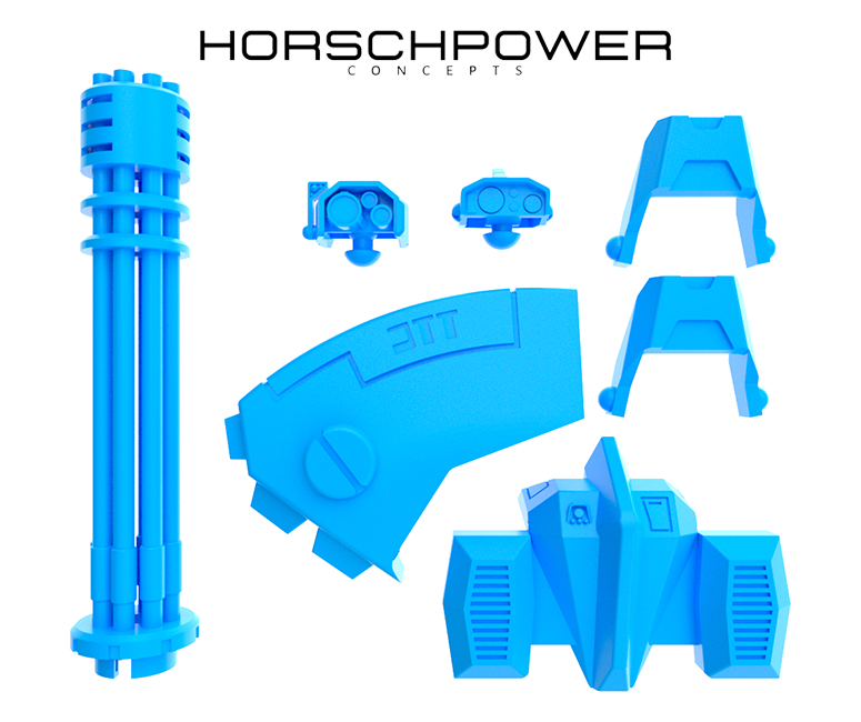 Tsunami Mech : V1-Long Barrel Upgrade Kit