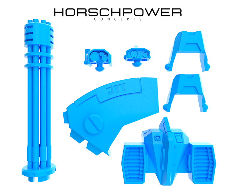 Tsunami Mech : V2-Long Barrel Upgrade Kit