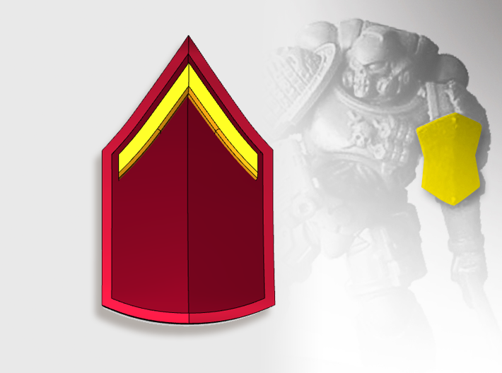 30x USMC Formal - Shoulder Shield Ranks