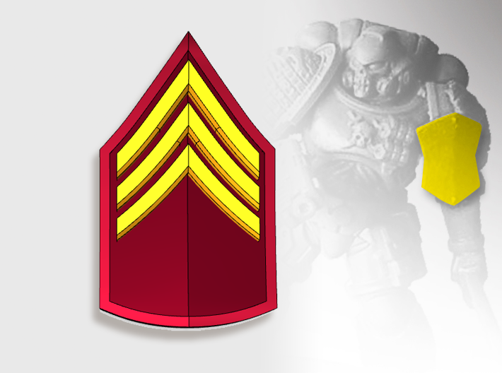 30x USMC Formal - Shoulder Shield Ranks