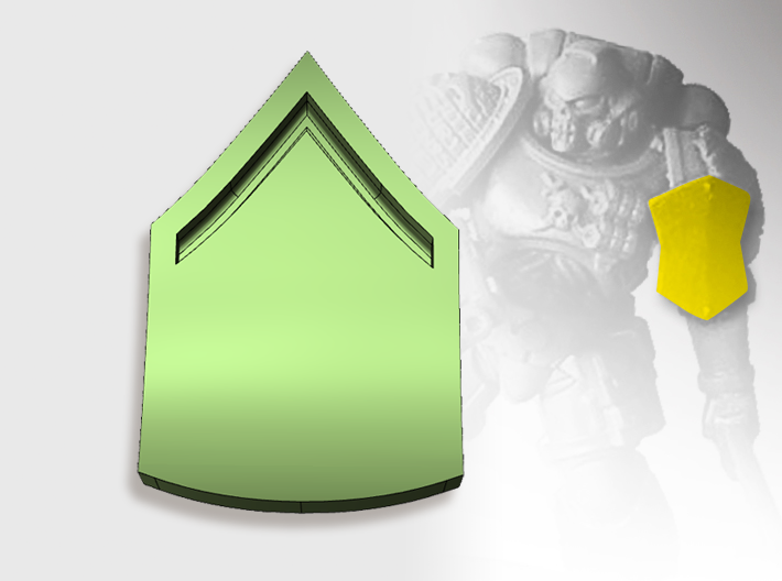 20x USMC Service - Shoulder Shield Ranks