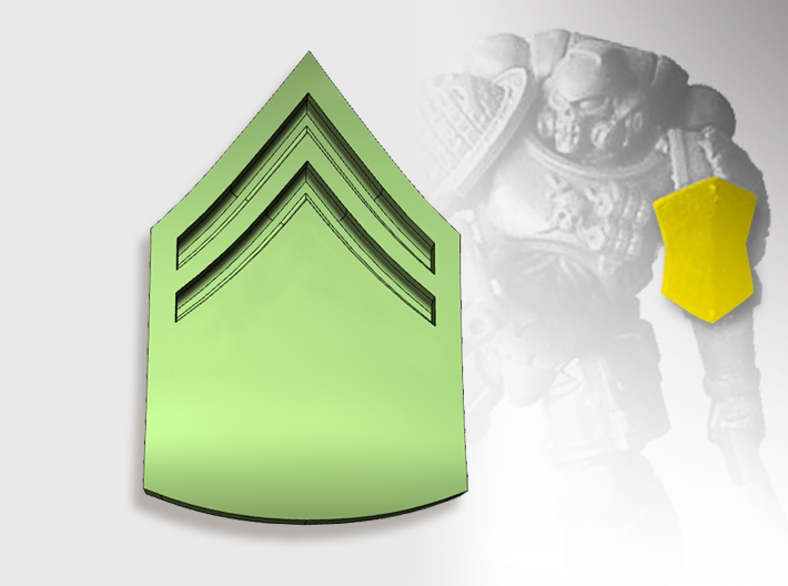 20x USMC Service - Shoulder Shield Ranks