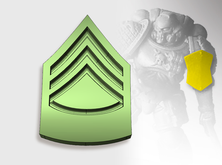 20x USMC Service - Shoulder Shield Ranks