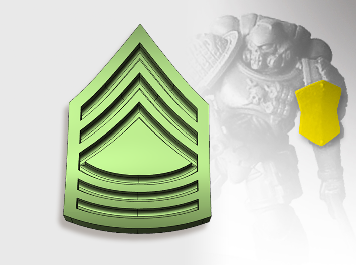 20x USMC Service - Shoulder Shield Ranks