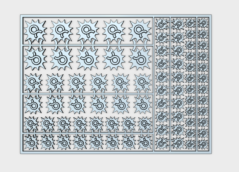 Auroran Suns - Flat Vehicle Insignia pack