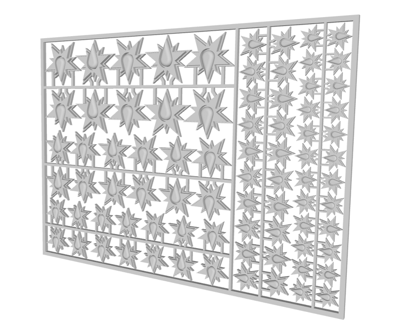 Celestial Scions - Flat Vehicle Insignia pack