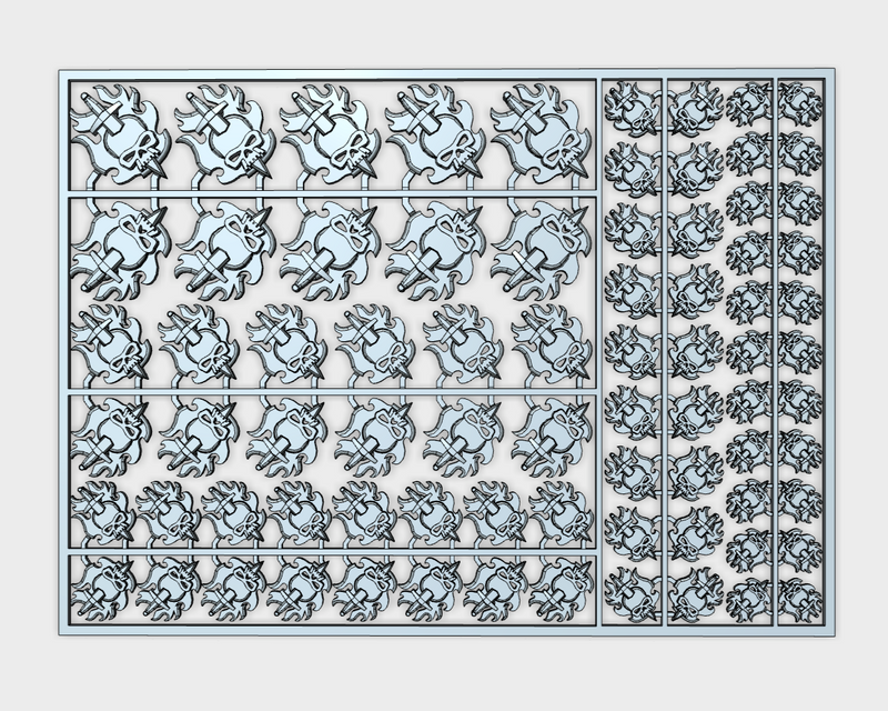 Ghosts of Nocturne - Flat Vehicle Insignia pack