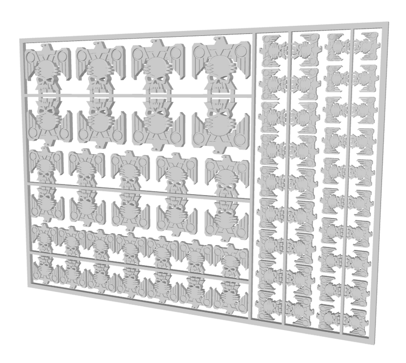 Hawk Raiders - Flat Vehicle Insignia pack