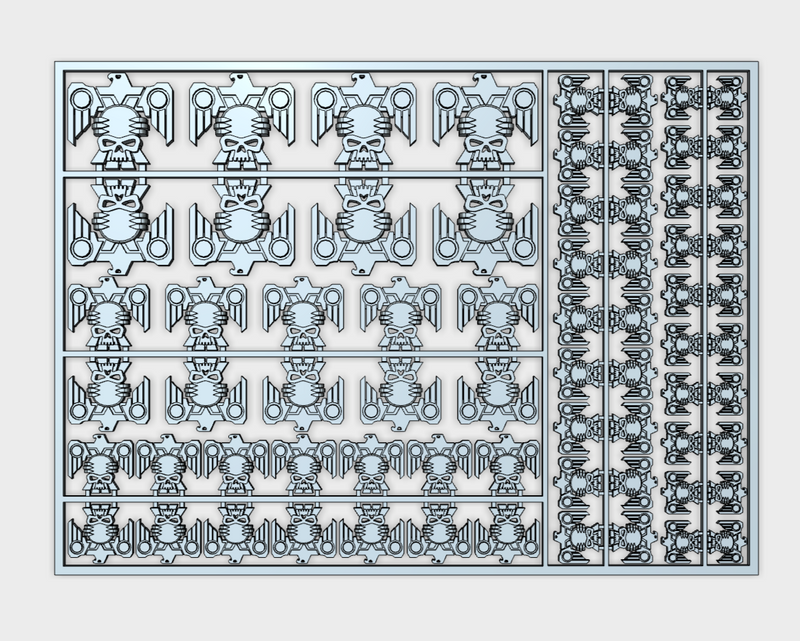 Hawk Raiders - Flat Vehicle Insignia pack