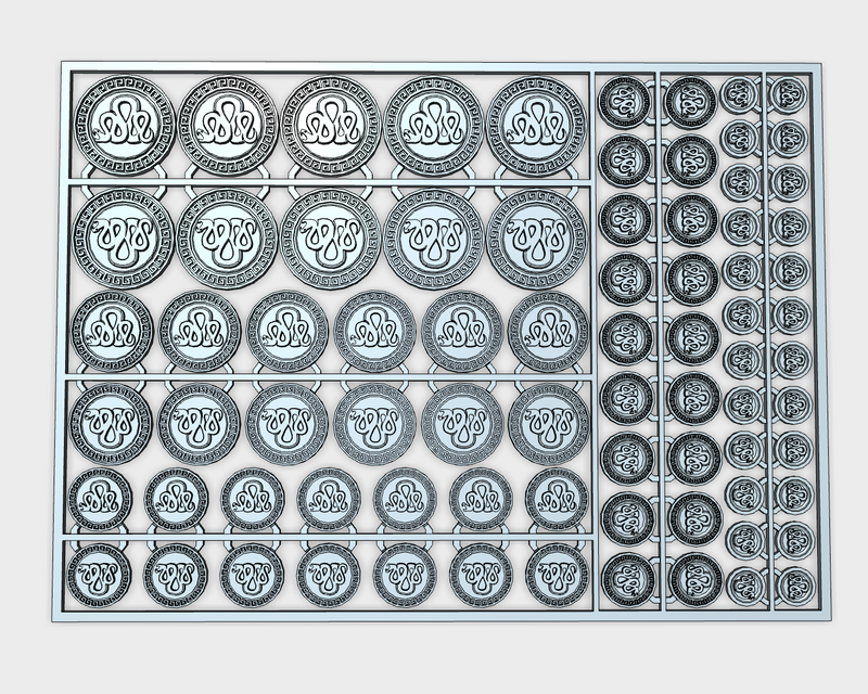 Iron Snake Phalarae - Flat Vehicle Insignia pack