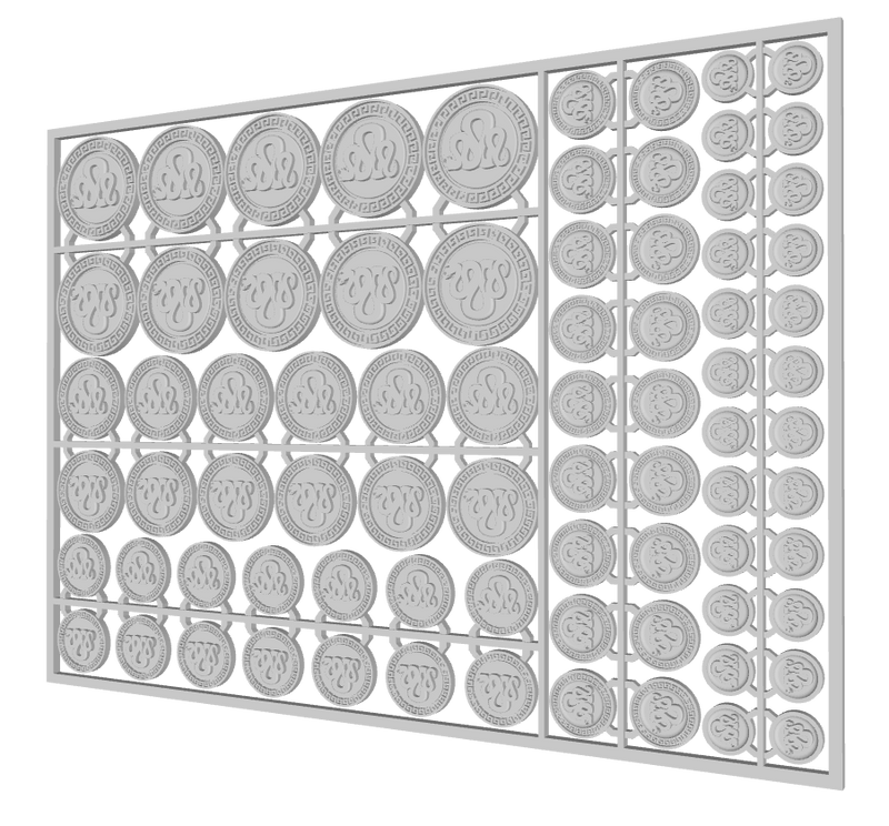 Iron Snake Phalarae - Flat Vehicle Insignia pack