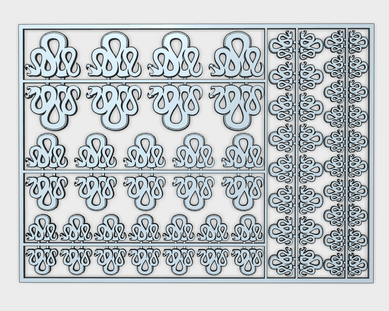 Iron Snakes - Flat Vehicle Insignia pack