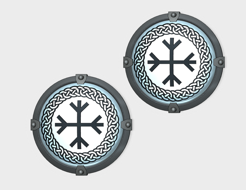 Brand Sabrewulf - Round Power Shields