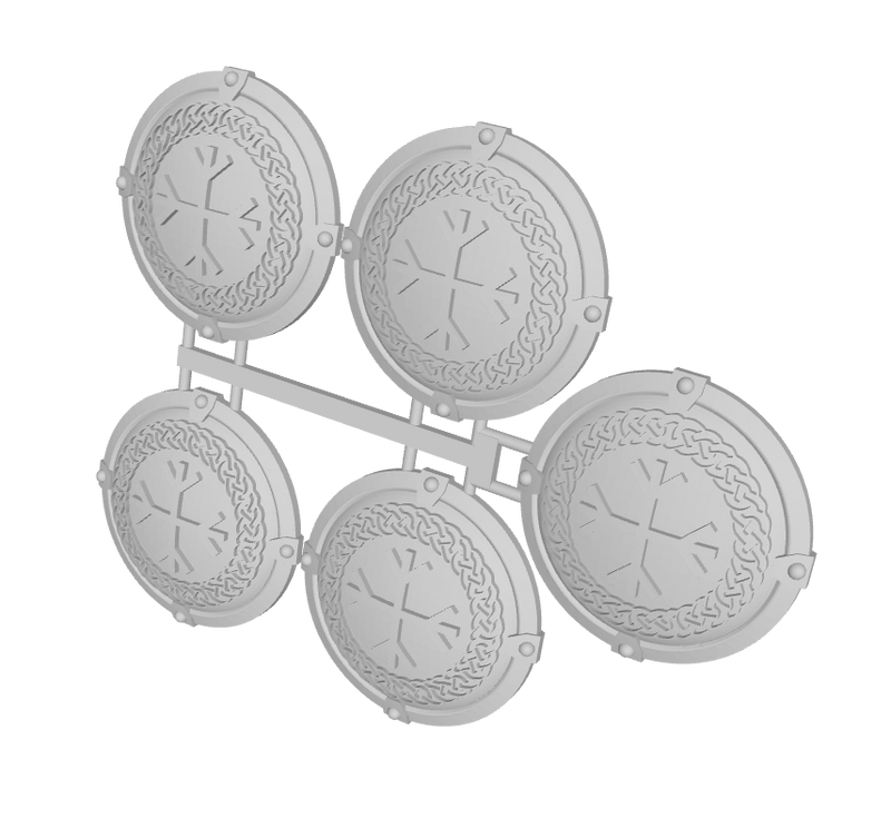 Brand Sabrewulf - Round Power Shields