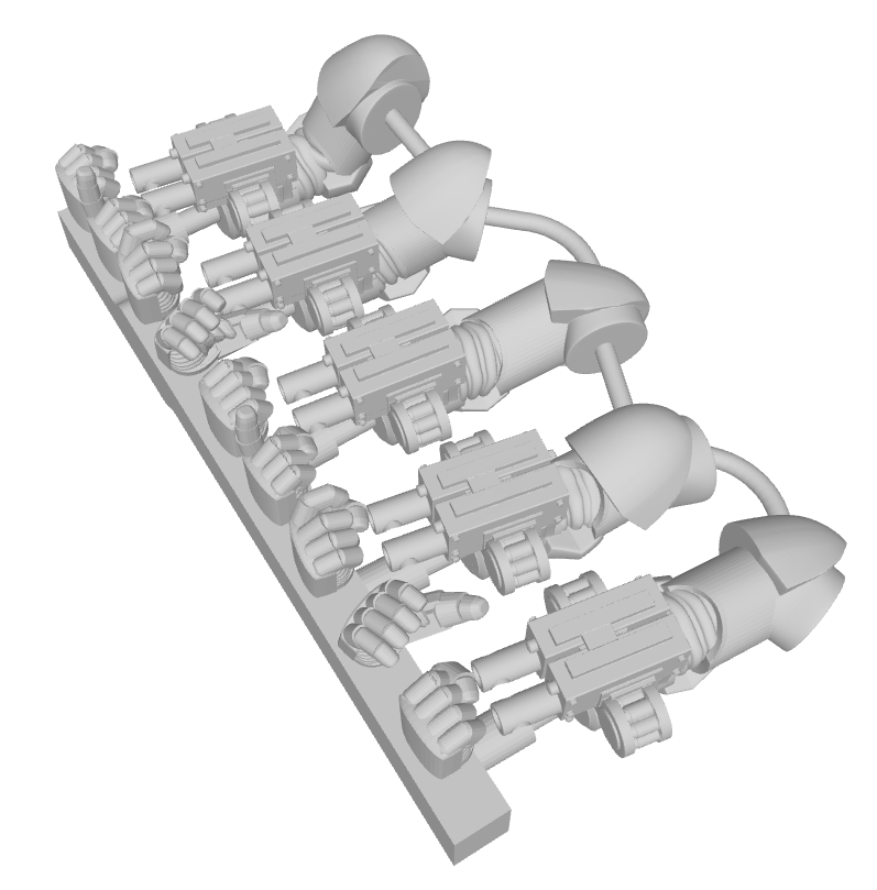 Marine : Mk1 Wrist-Mounted Bolters