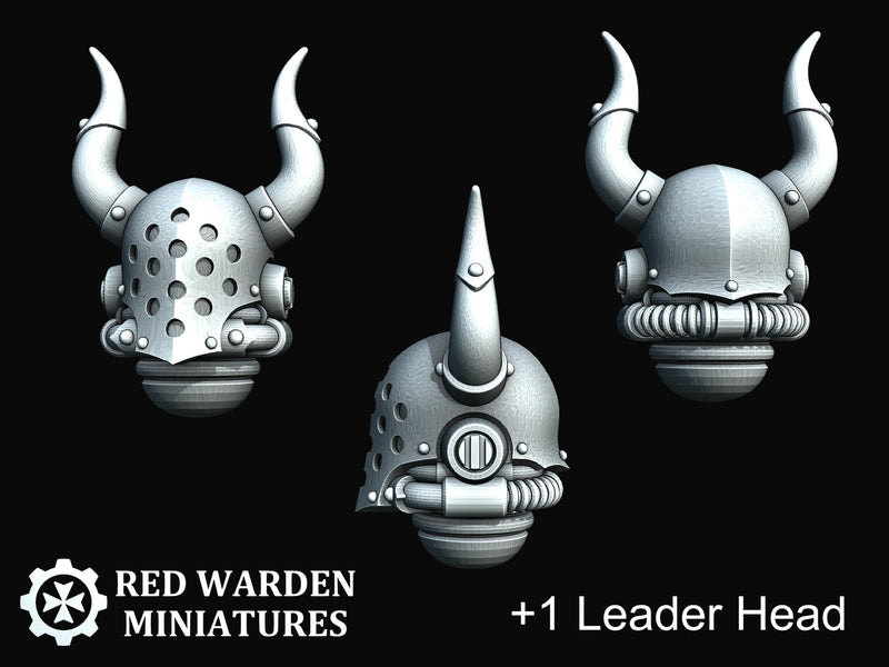 11x Faceless - RW Wicked Horned Helms