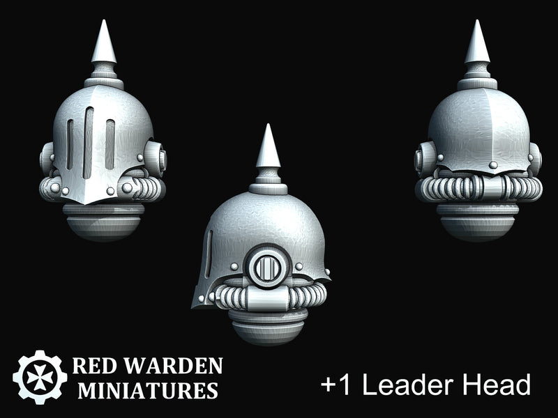 11x Faceless - RW Wicked Spiked Helms