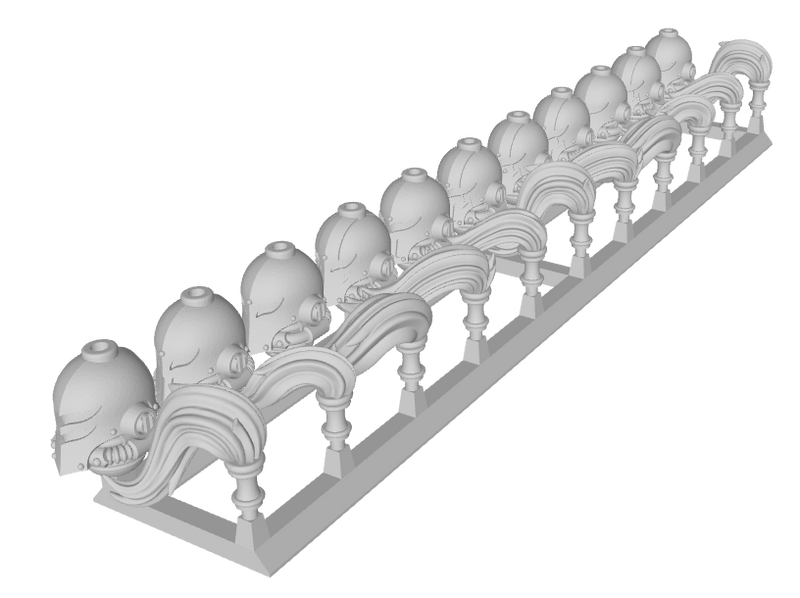 11x RW Wicked Topknot Helms (Variety Pack)