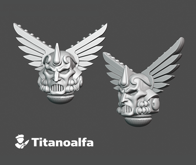 10x Winged Sanguine - D'Angelo Helms