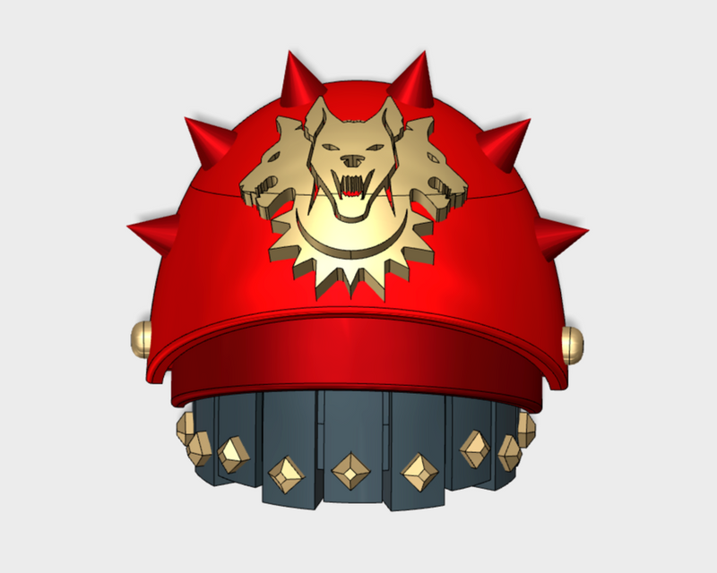 10x Hounds of Tartarus - Ex:1 Gladiator Shoulders