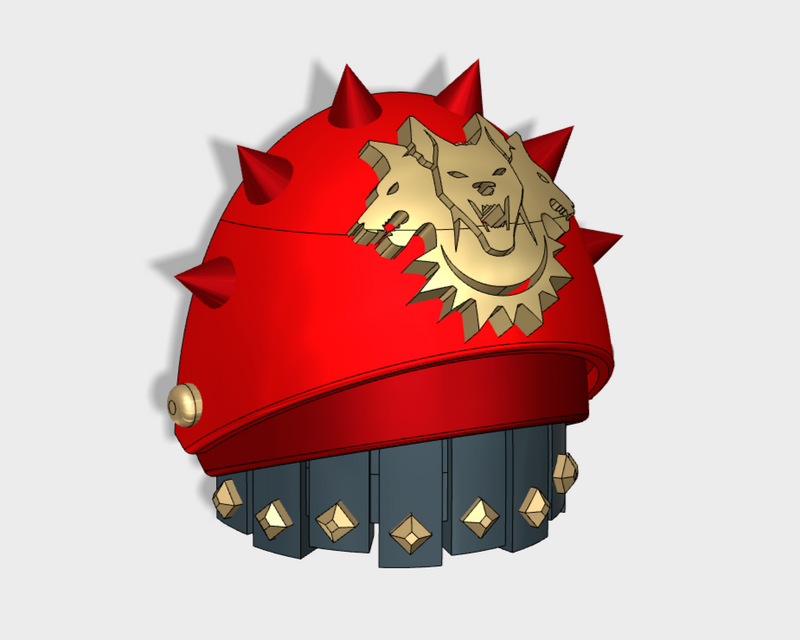 10x Hounds of Tartarus - Ex:1 Gladiator Shoulders