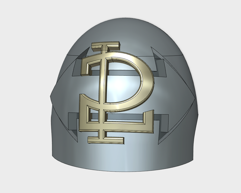 10x Dbl-Arrow /Goth 2 - G:10 Right Shoulder Pads